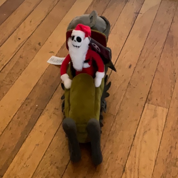 Nightmare Before Christmas Jack Skellington Sleigh Small Soft Toy - Picture 2 of 8